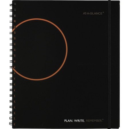 At-A-Glance Notebook, Plannr, Cal, 9X11, Bk AAG70620905